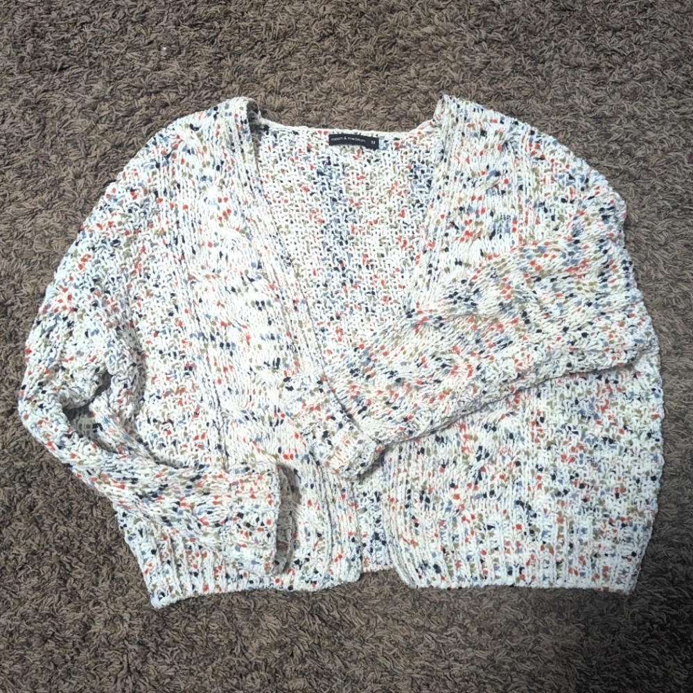 Anthropologie Crochet Cropped Cardigan - Picture 1 of 7